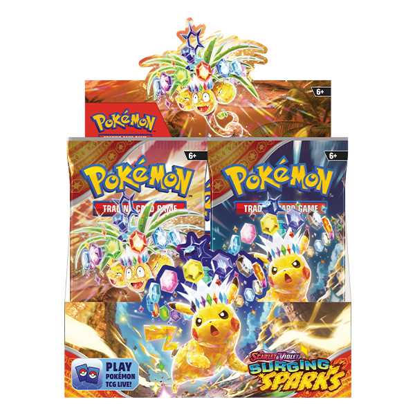 Pokémon TCG: Scarlet & Violet 8 - Surging Sparks - Booster CDU