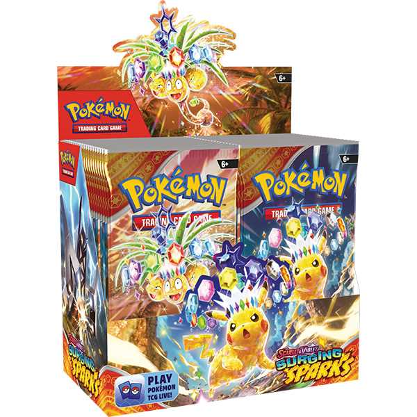 Pokémon TCG: Scarlet & Violet 8 - Surging Sparks - Booster CDU 3