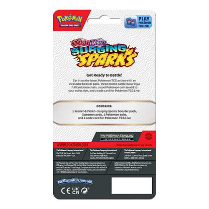 Pokémon TCG: Scarlet & Violet 8 - Surging Sparks - Premium Checklane 3