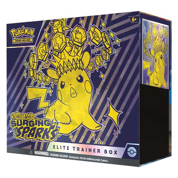 Pokémon TCG: Scarlet & Violet 8 - Surging Sparks - Elite Trainer Box 1