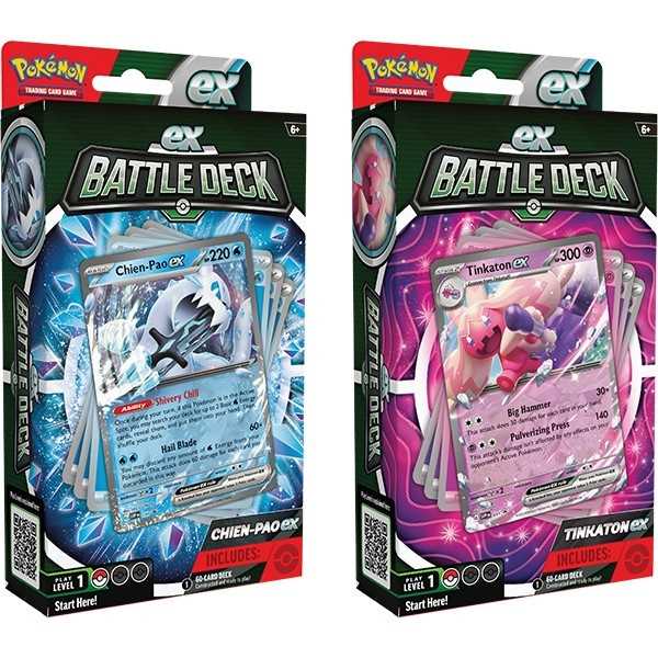 TCG Ex Battle Deck Chien Pao Tinkaton Trading Card Game 1