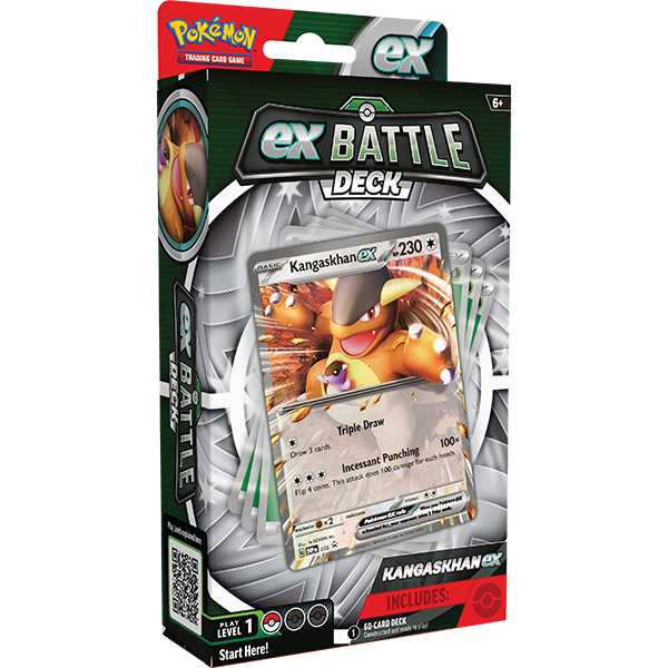 TCG Kangaskhan and Greninja Ex Battle Deck CDU Trading Card Game 2