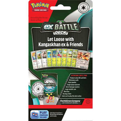 TCG Kangaskhan and Greninja Ex Battle Deck CDU Trading Card Game 4