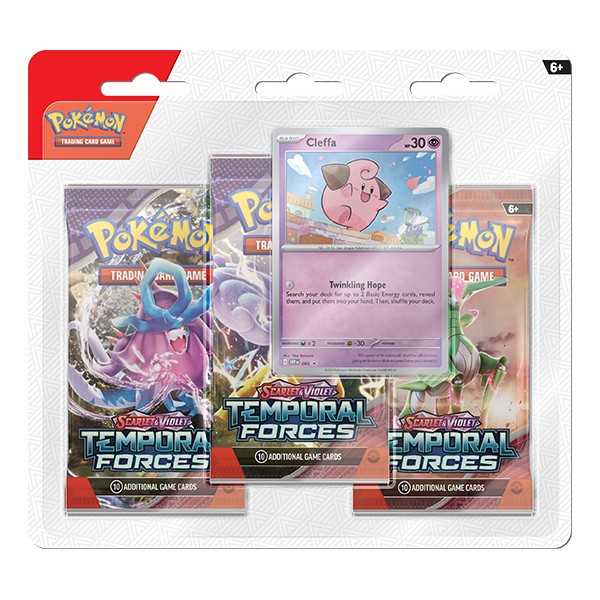 Pokémon TCG: Scarlet & Violet 5 - Temporal Forces - 3-Pack 1