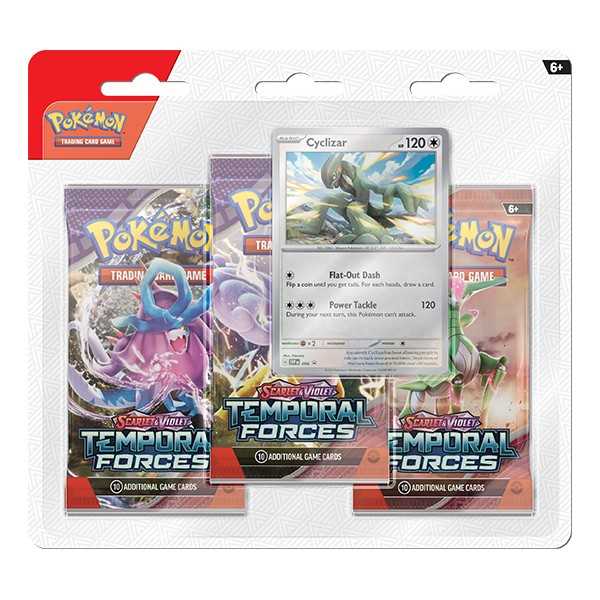 Pokémon TCG: Scarlet & Violet 5 - Temporal Forces - 3-Pack 2