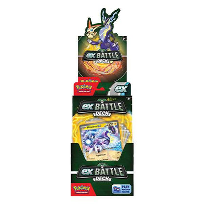 6 Sets Pokemon TCG Miraidon and Victini EX Battle Decks 3