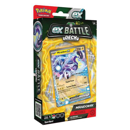 6 Sets Pokemon TCG Miraidon and Victini EX Battle Decks 4
