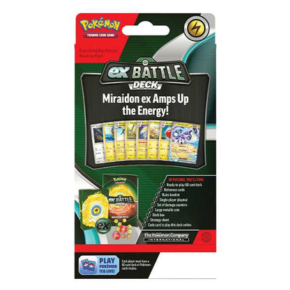 6 Sets Pokemon TCG Miraidon and Victini EX Battle Decks 5