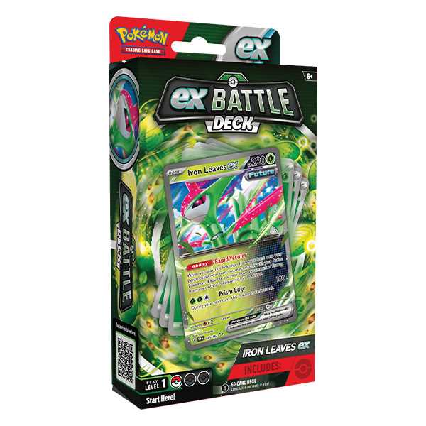 6 Sets Pokemon TCG Tapu Kok Iron Leaves EX Battle Deck CDU 4