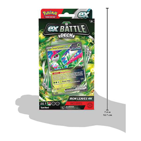 6 Sets Pokemon TCG Tapu Kok Iron Leaves EX Battle Deck CDU 6