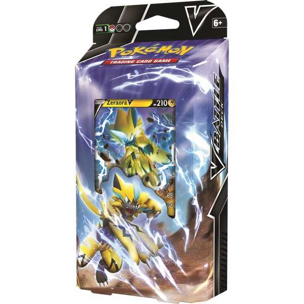 Pokémon TCG: Deoxys V/ Zeraora V Battle Deck (8ct)