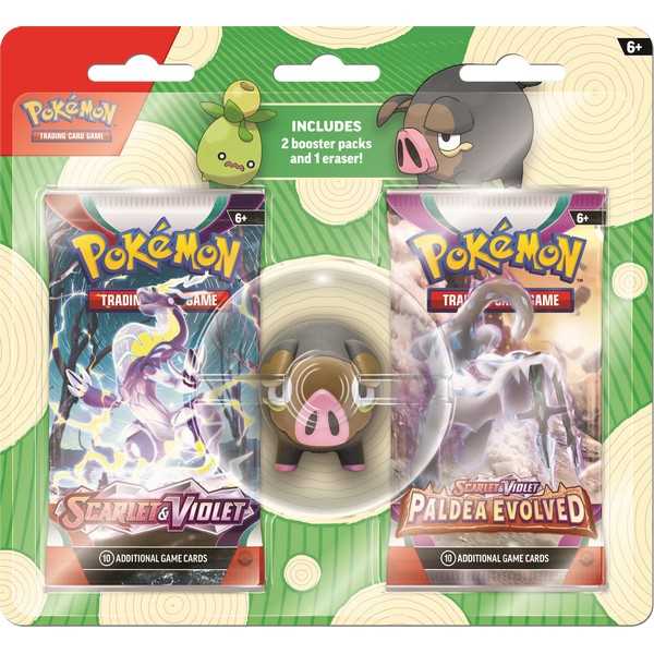 Pokémon TCG: Back to School Eraser Blister (2023) - Smoliv/Lechonk 1