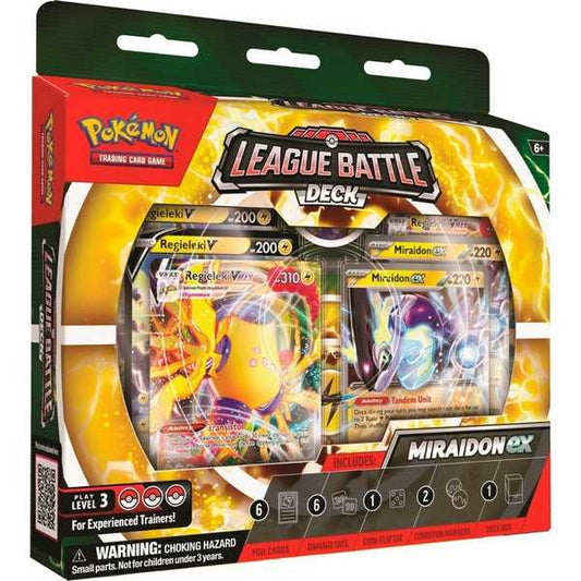TCG Miraidon Ex League Battle Deck Trading Card Game 1