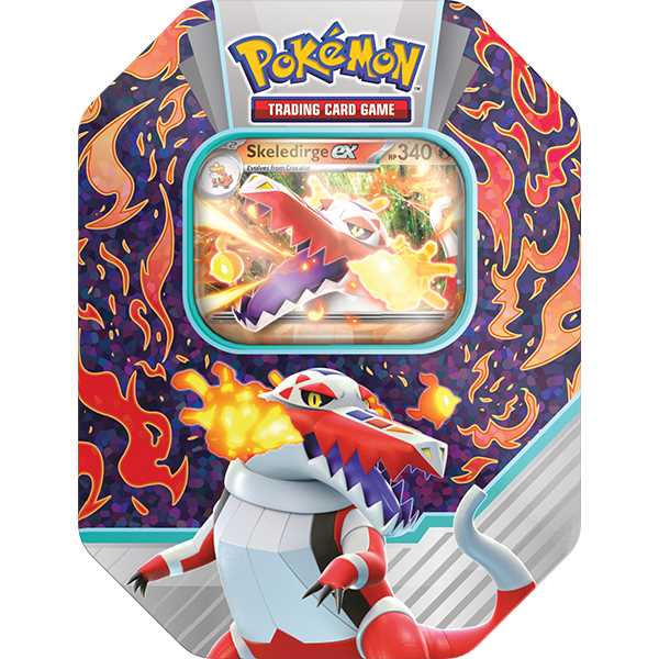 TCG Paldea Partners Tins Meowscarasda Skeledirge Quaquaval 3