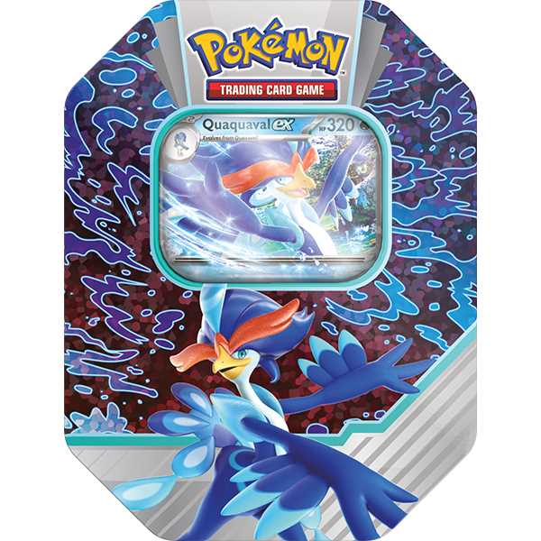 TCG Paldea Partners Tins Meowscarasda Skeledirge Quaquaval 4