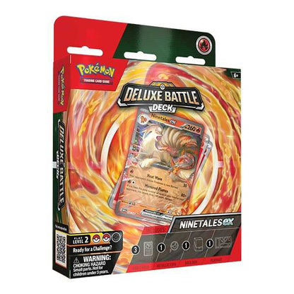 Set of 6 Pokemon TCG Deluxe Battle Deck Ninetales and Zapdos 1