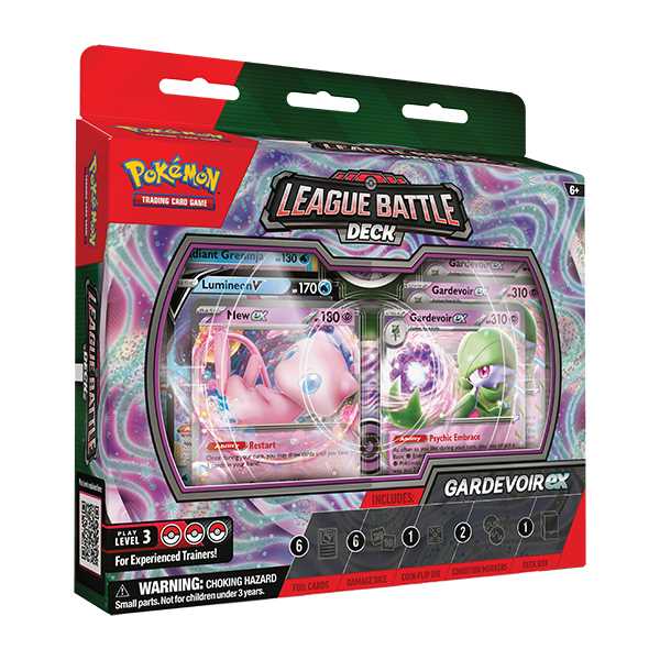 6 Sets Pokemon TCG Gardevoir EX League Battle Deck 1