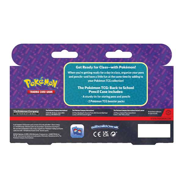 TCG Back to School Pencil Case Trading Card Game 2