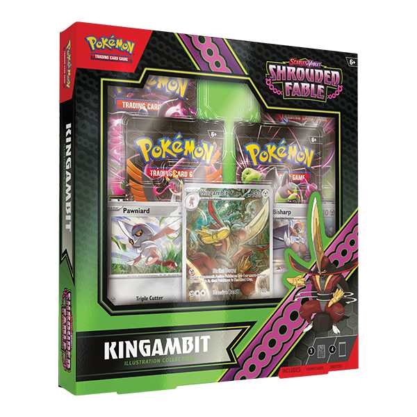 Pokemon TCG Scarlet Violet 6.5 Shrouded Fable Illustration Rare Collection 1