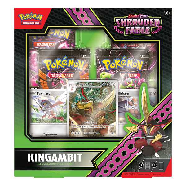 Pokemon TCG Scarlet Violet 6.5 Shrouded Fable Illustration Rare Collection 2