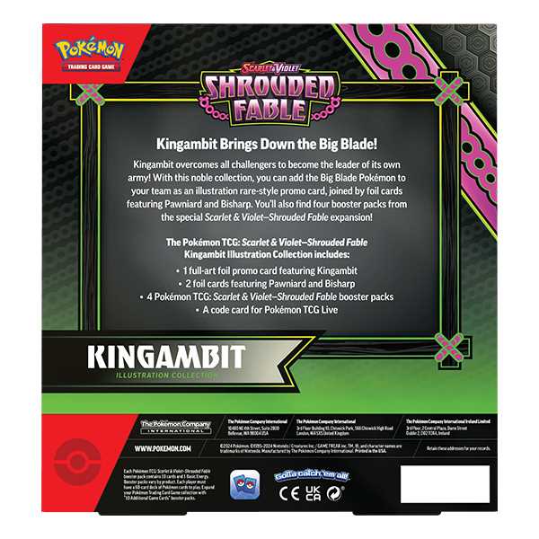 Pokemon TCG Scarlet Violet 6.5 Shrouded Fable Illustration Rare Collection 3