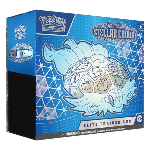 TCG Scarlet and Violet 7 Stellar Crown Elite Trainer Box 1
