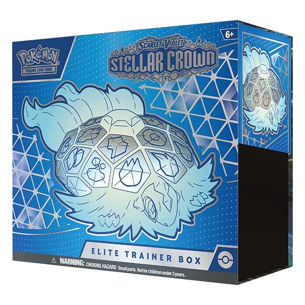 Pokémon TCG: Scarlet & Violet 7 - Stellar Crown - Elite Trainer Box