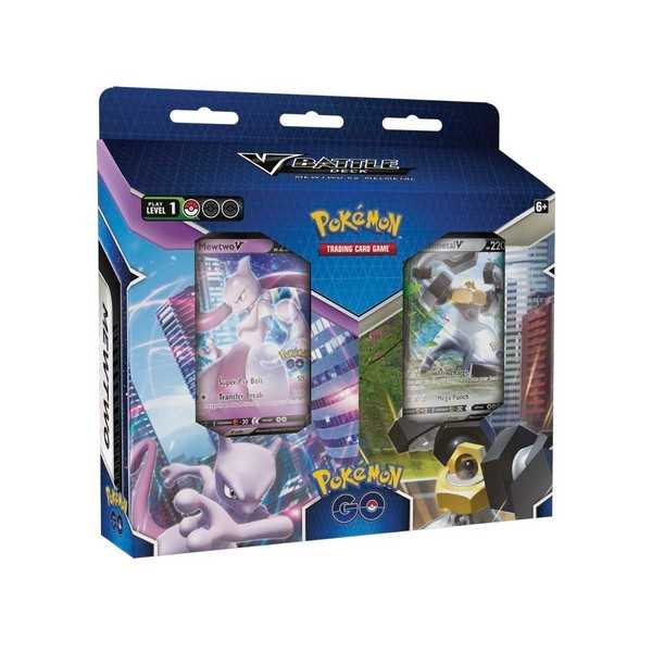 Pokémon TCG: Pokémon GO V Battle Deck Bundle Mewtwo vs Melmetal