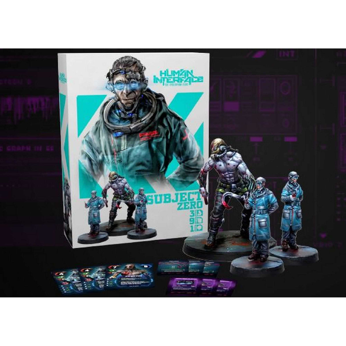 Human Interface Be a Better Human Subject Zero Board Game 1