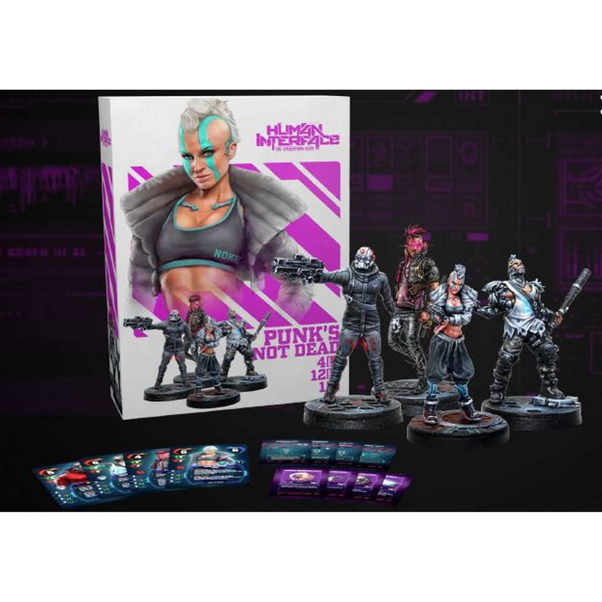Human Interface Be a Better Human Punks Not Dead Board Game 1