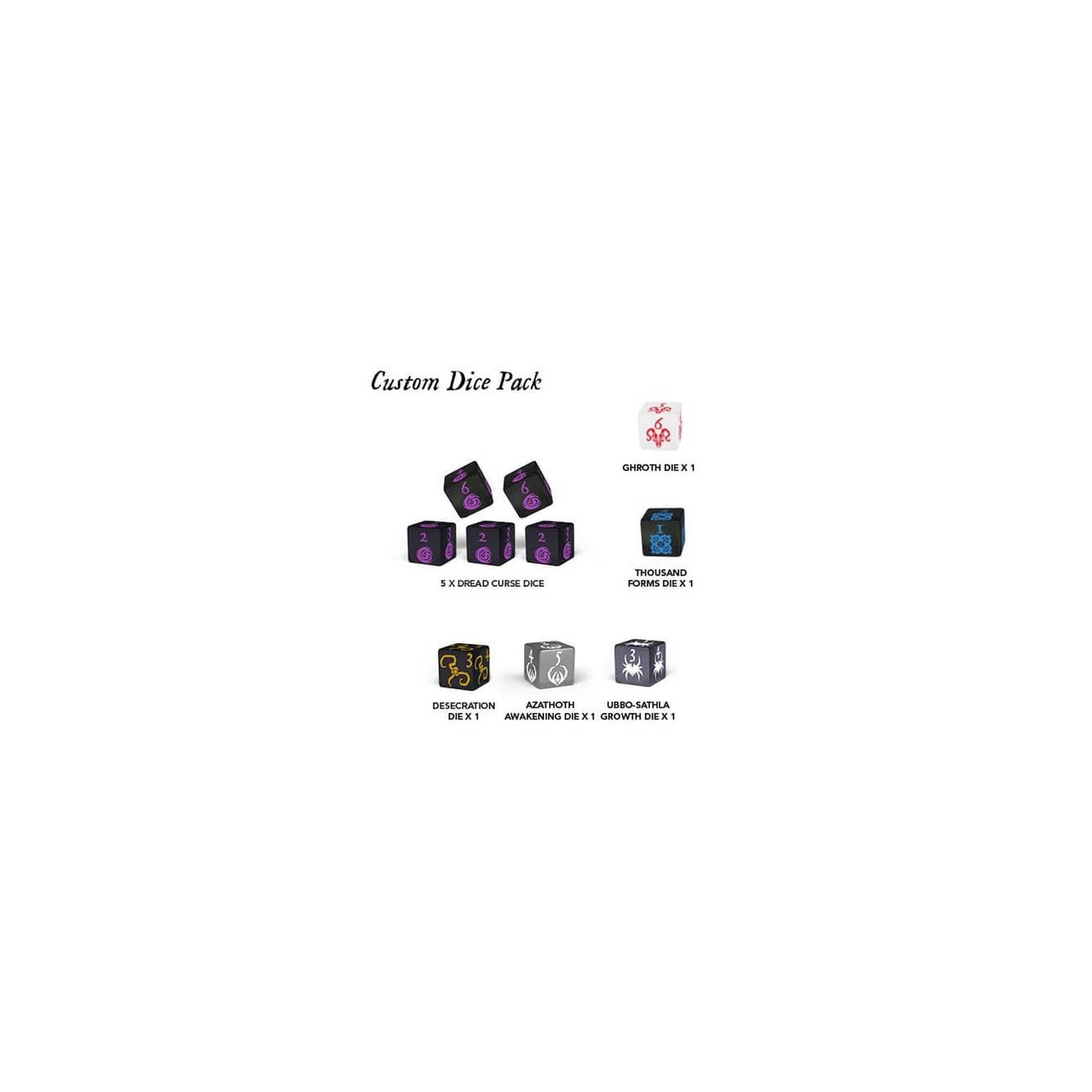 Cthulhu Wars: Abilities Dice Pack 1