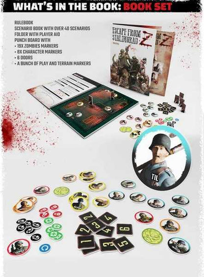 Escape from Stalingrad Z Book Set Board Game by Raybox 2