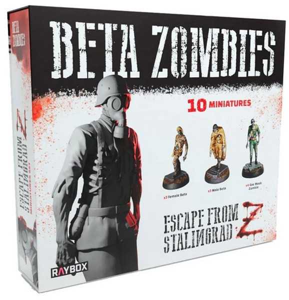 Beta Zombies Miniatures Set Escape from Stalingrad Z Board Game by Raybox 1
