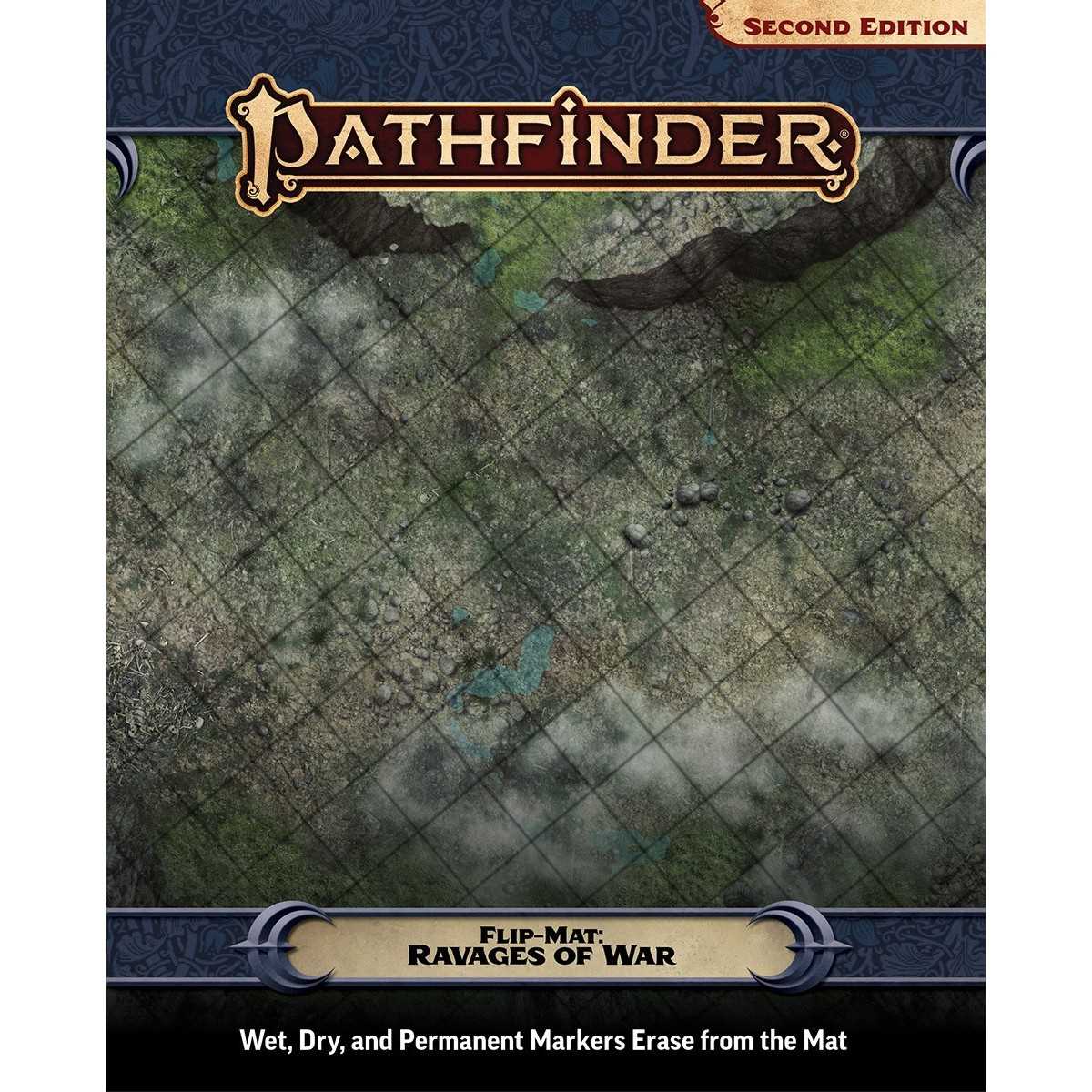 Pathfinder Flip-Mat Ravages of War Roleplaying Game Accessory