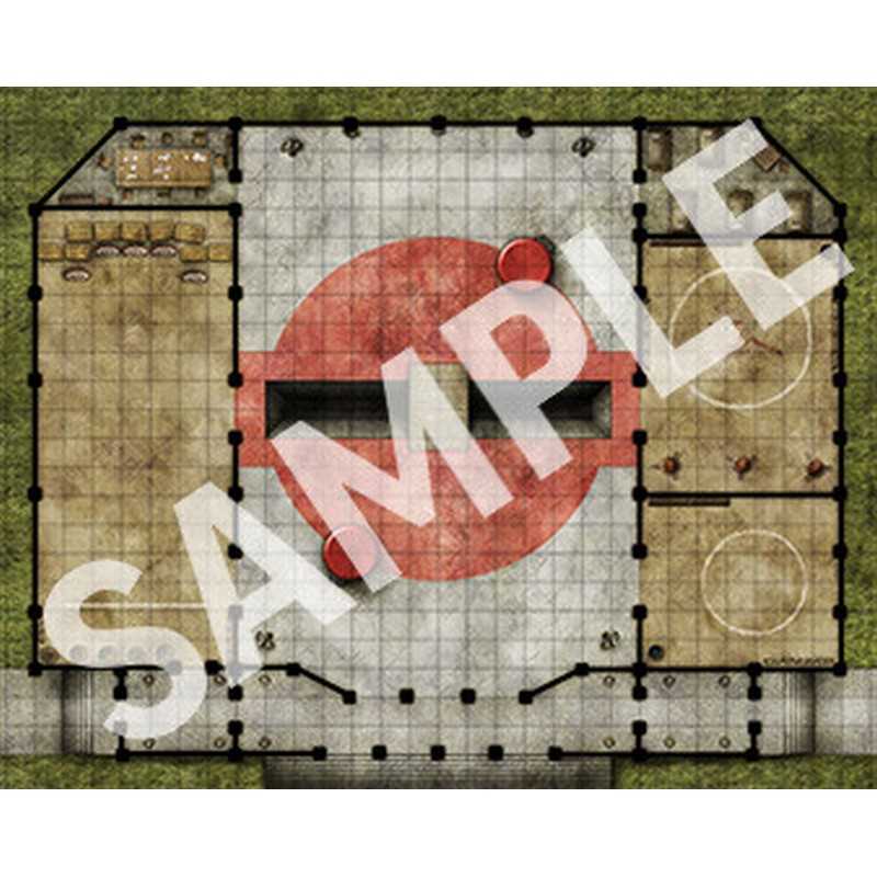 Pathfinder Flip-Mat Training Grounds Roleplaying Game Accessory