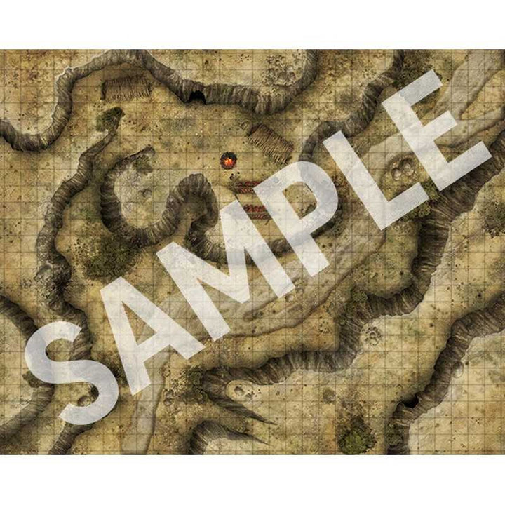Pathfinder Flip-Mat Wilderness Camps Roleplaying Game Accessory