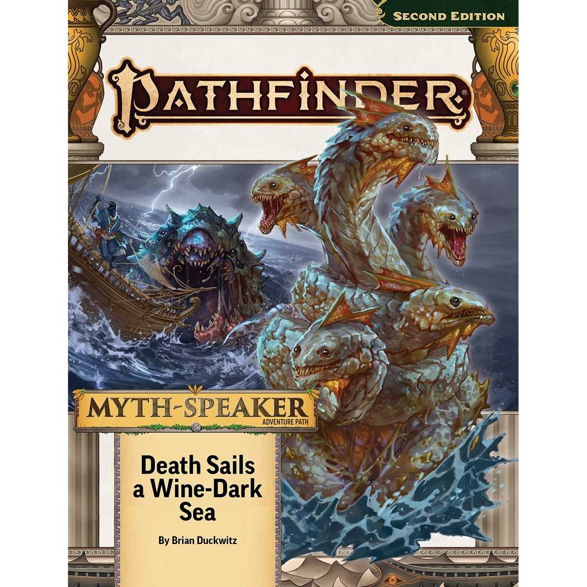 Pathfinder Death Sails a Wine-Dark Sea Adventure Path Roleplaying Game Book