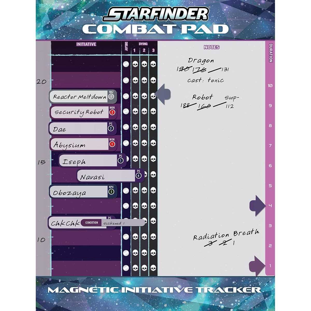 Starfinder Combat Pad S2 Roleplaying Game by Paizo Publishing 1