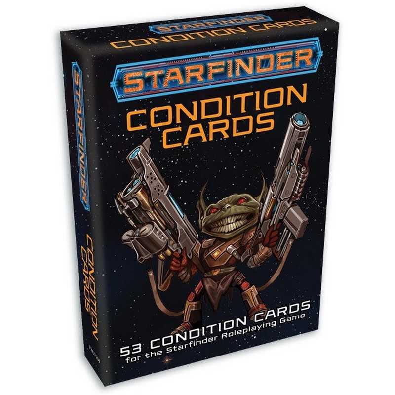 Starfinder Condition Cards Deck Roleplaying Game Accessory