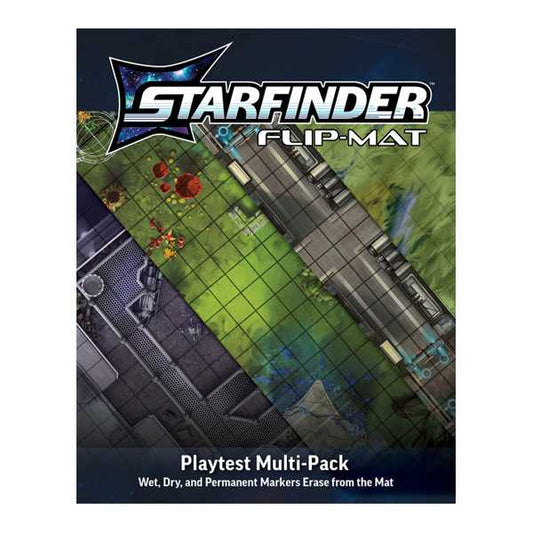 Starfinder Flip-Mat: Second Edition Playtest Multi-Pack 1