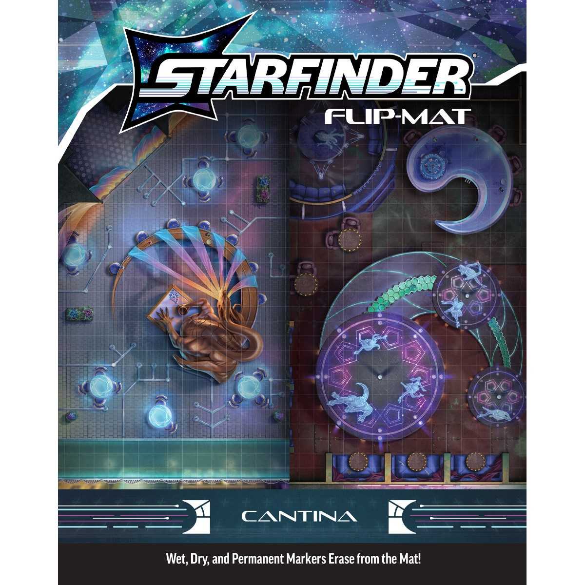 Starfinder Flip-Mat Cantina Roleplaying Game Accessory