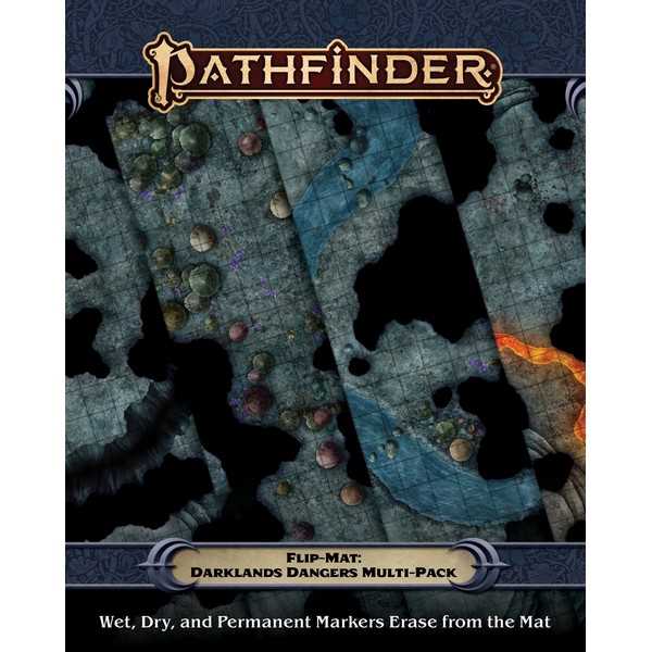 Pathfinder Flip-Mat: Darklands Dangers Multi-Pack 1