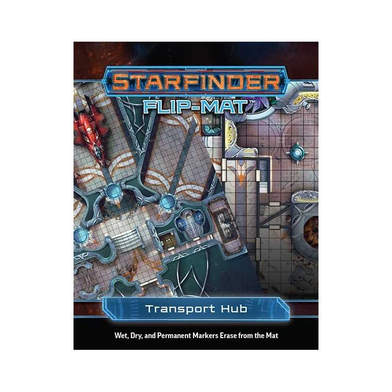 Starfinder Flip-Mat: Transport Hub 1