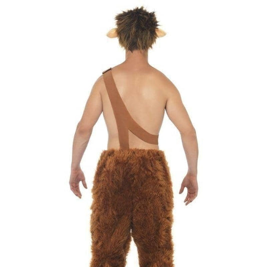 Pan Costume Adult Brown Ears Horns 2