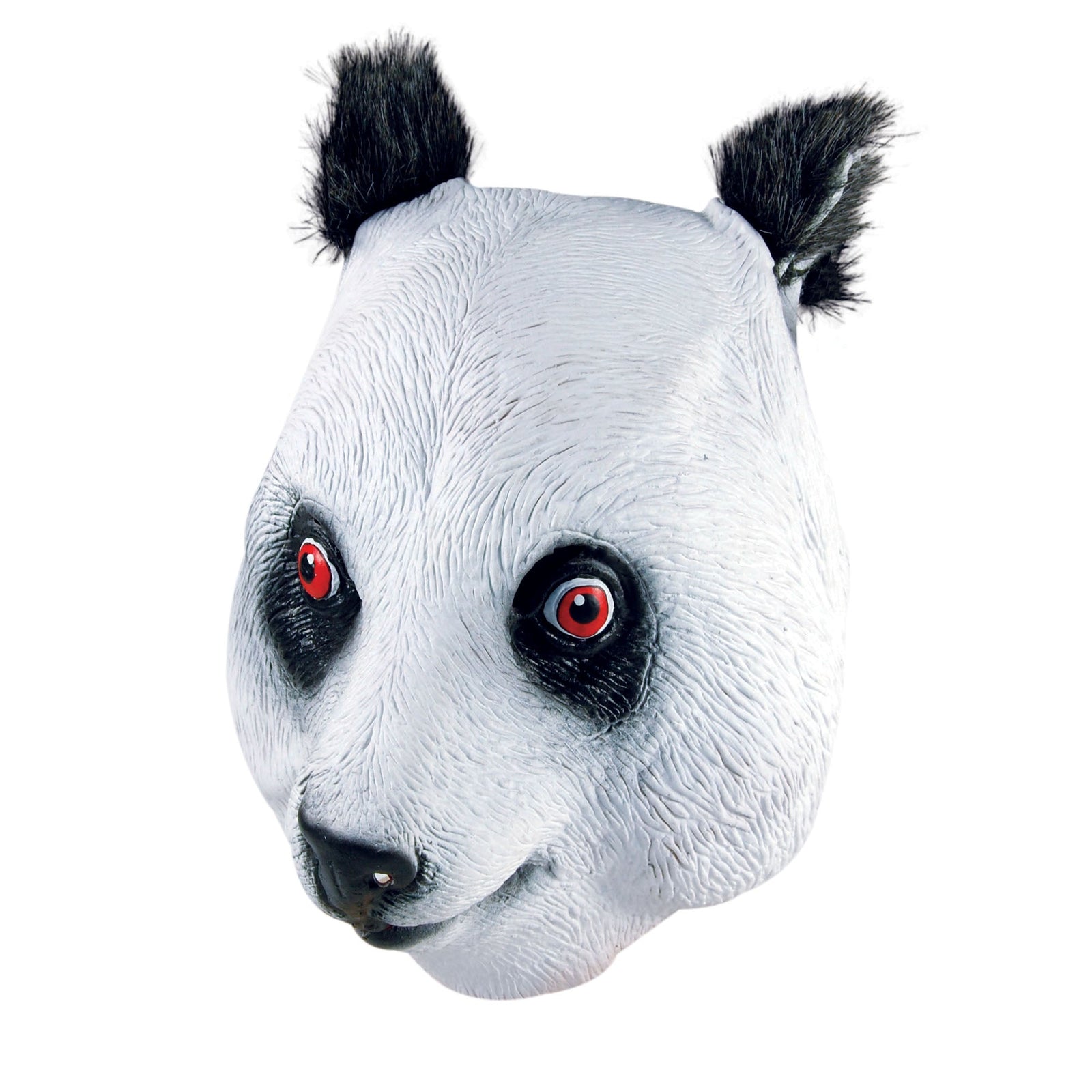 Panda Mask Rubber Overhead Adult 1
