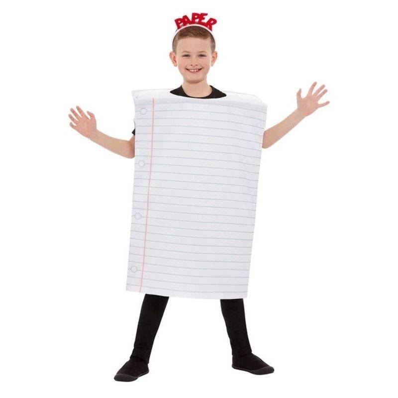Paper Costume Child White Tabard 1