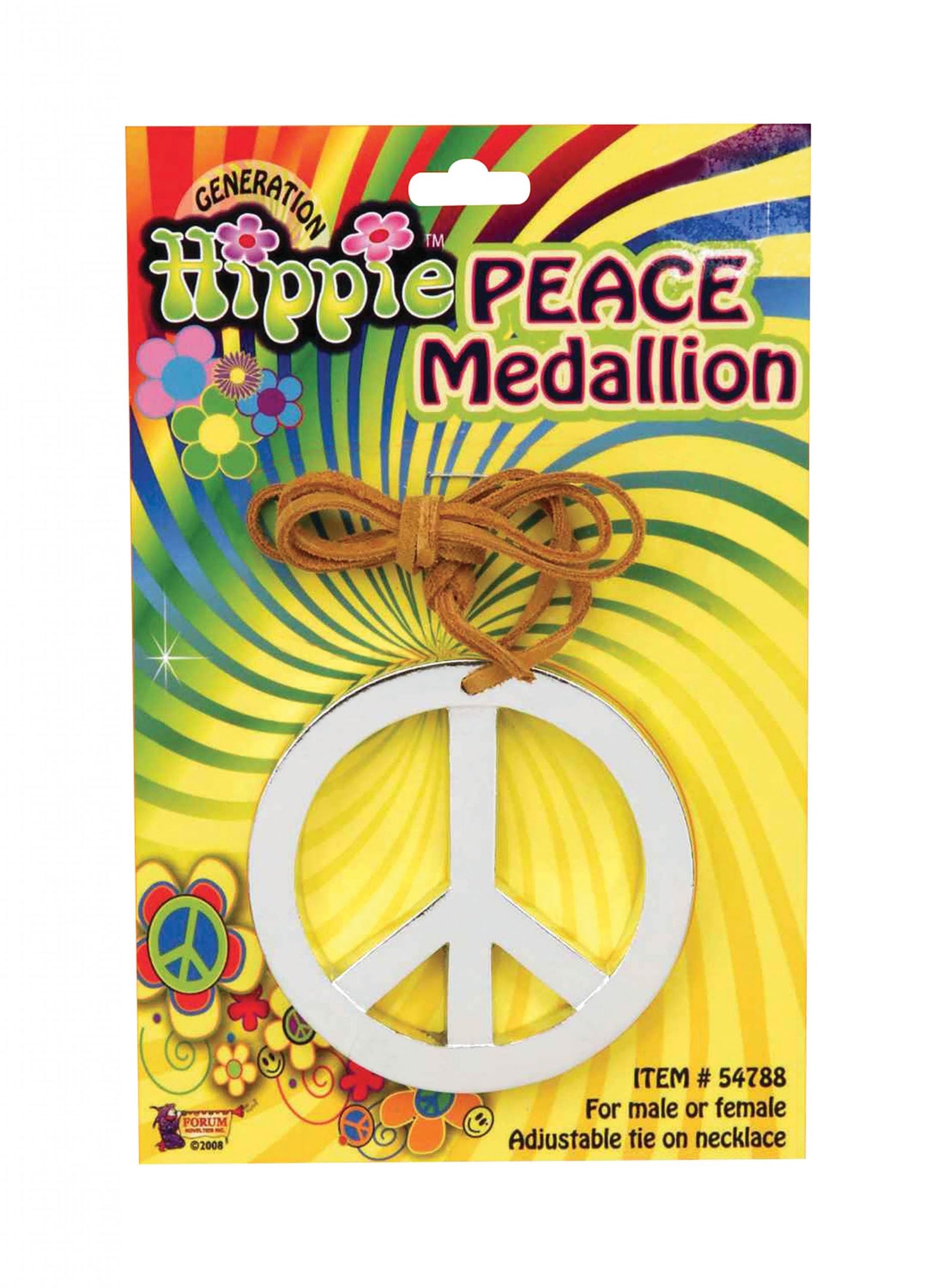 Peace Medallion Costume Accessories Unisex 1