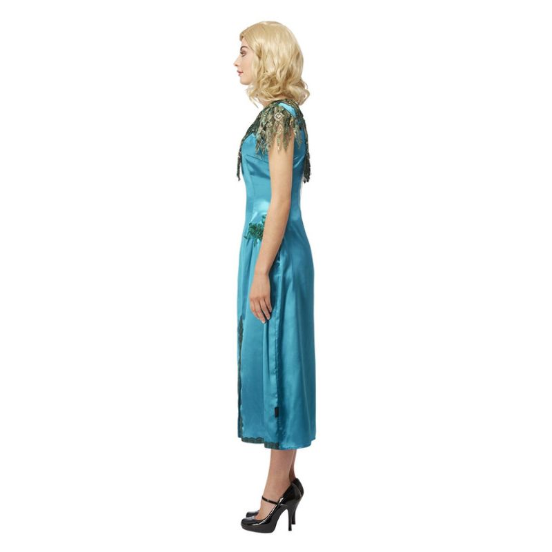 Peaky Blinders Grace Shelby Costume Adult Blue_3