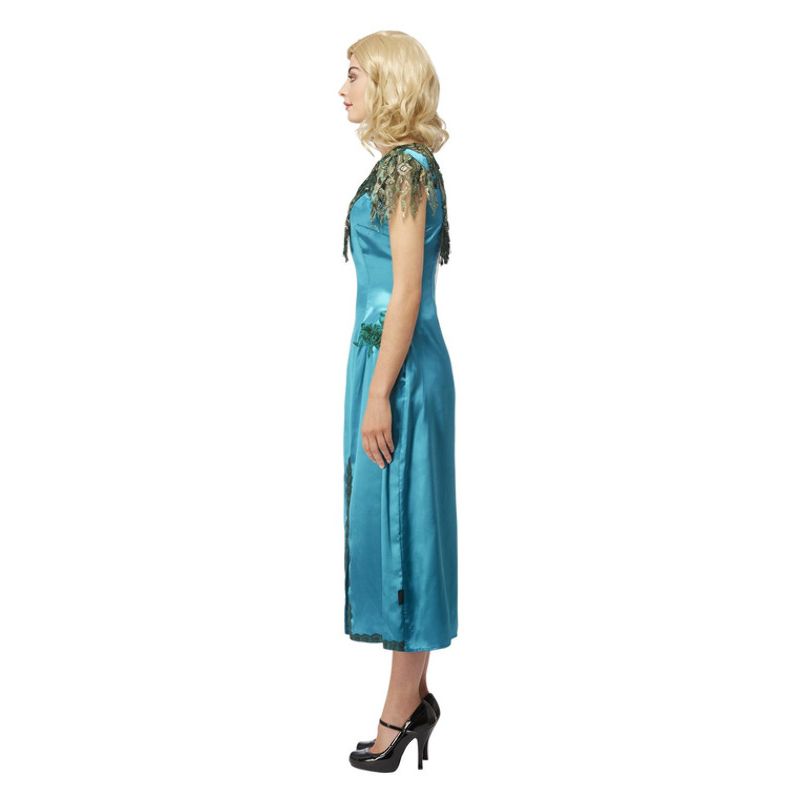 Peaky Blinders Grace Shelby Costume Adult Blue 3