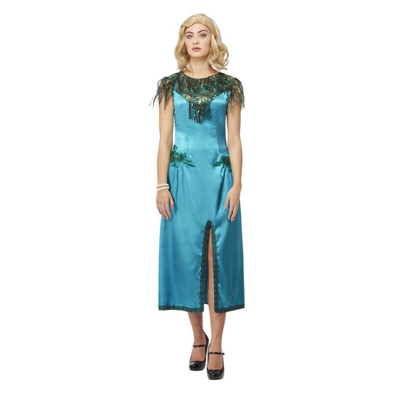 Peaky Blinders Grace Shelby Costume Adult Blue 1